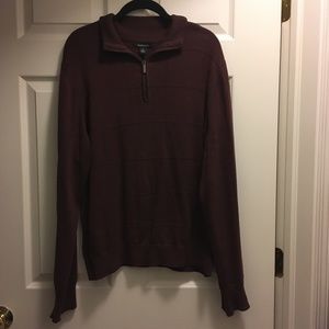 Van Heusen Men’s Quarter Zip Pullover